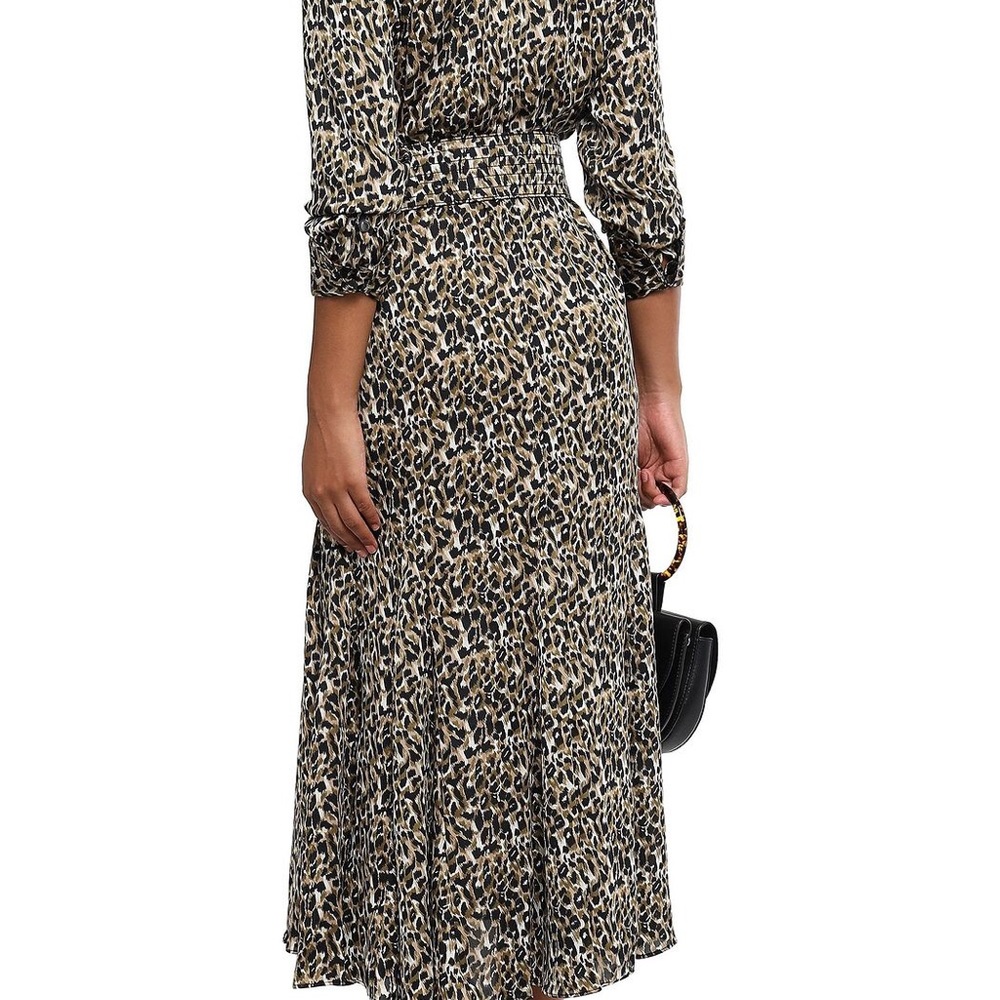 Equipment Lenora Leopard Midi Dress - Picture 6 of 7